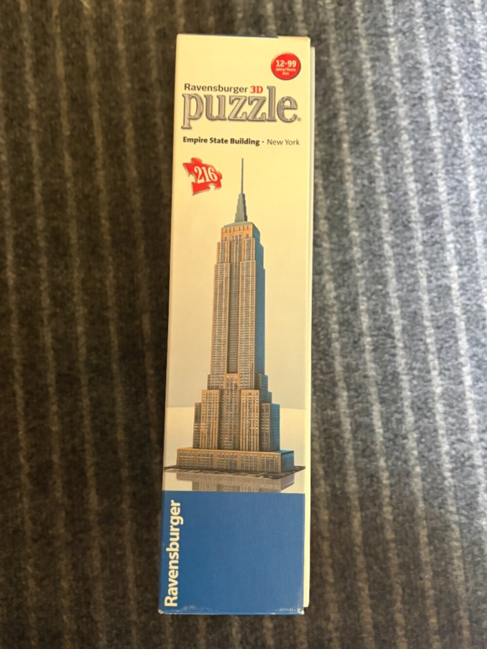 Ravensburger 3D Empire State Building puzzle 216 sturdy plastic pieces # 125531 - Picture 3 of 9